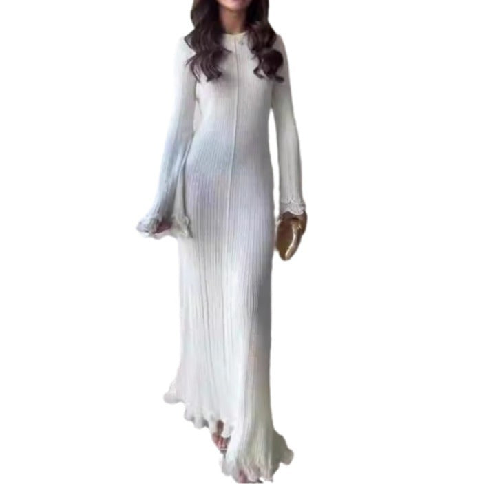 Elegant Bell Sleeve Dress