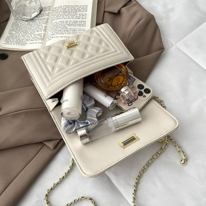 Korean Women Bag Western Style Chain