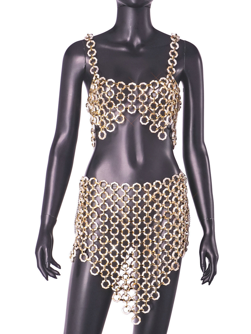Backless Skirt Set