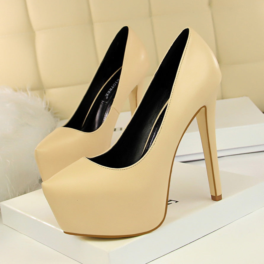 High Heeled Shoes Thin Heeled Women's