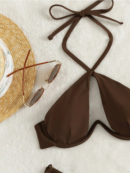 Halter Bikini Swimsuit