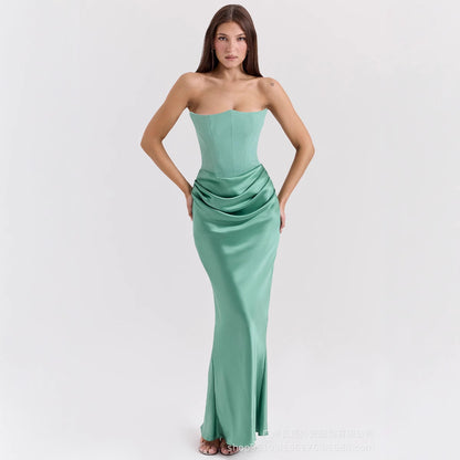 Sexy Fashion Bandeau Backless Party Evening Dresses