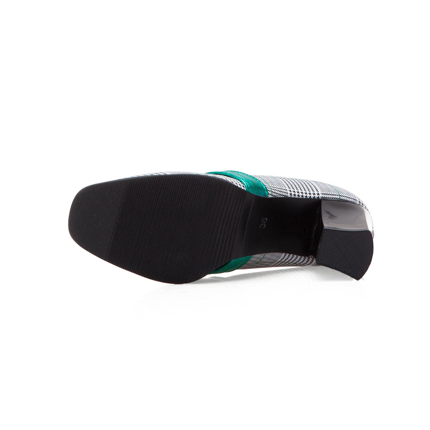 Metal Decorative Single Shoes Women