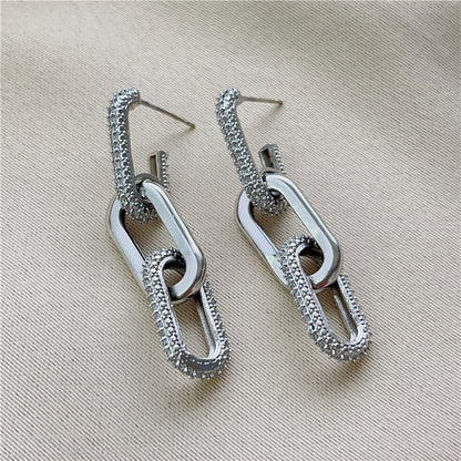 Women's Craft Micro Rhinestone Earrings