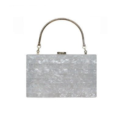 Metallic Acrylic Dinner Bag