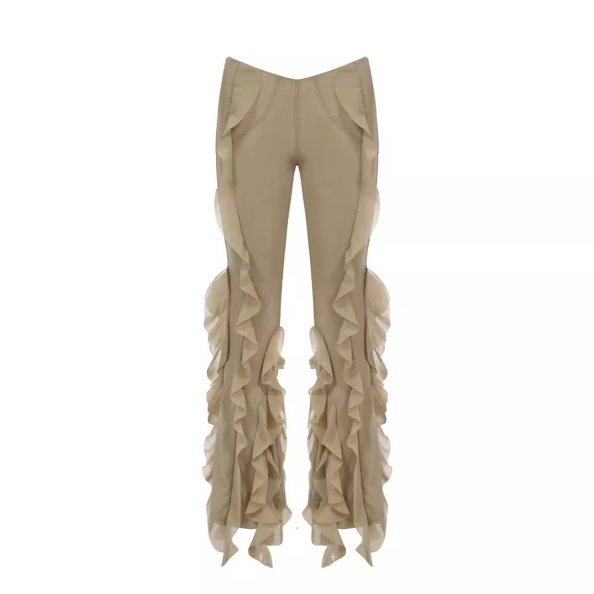 Slim Fit Micro Flared Pants