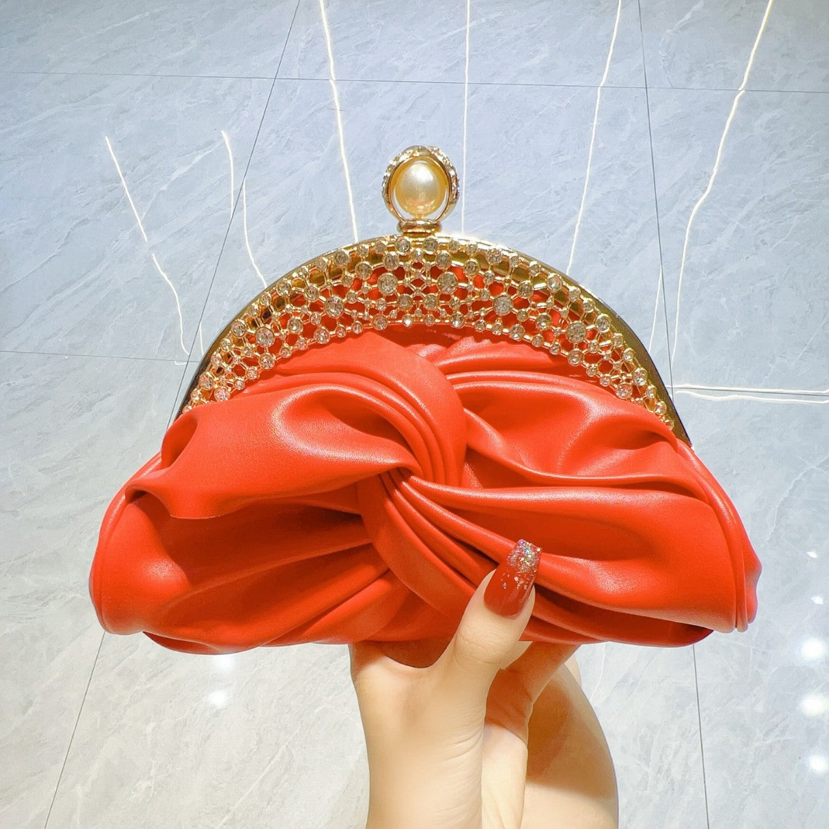 Diamond Mini Clutch Bag