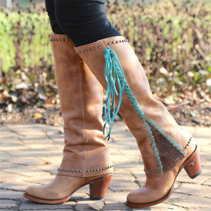 Autumn And Winter New Leather Boots