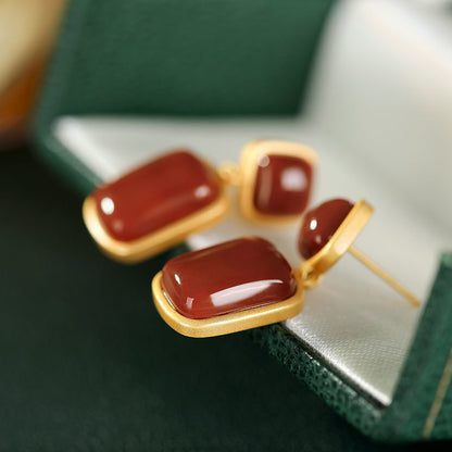 Jade Sapphire Earrings