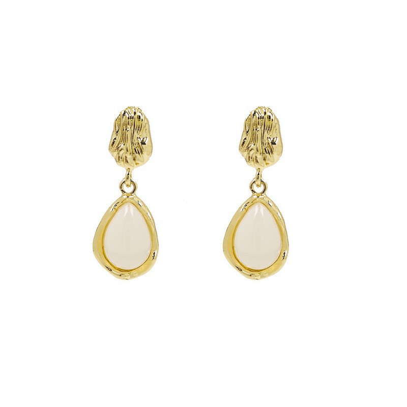 Tiger Eye Stone Retro Earring