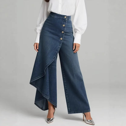 Unique Straight-leg Pants