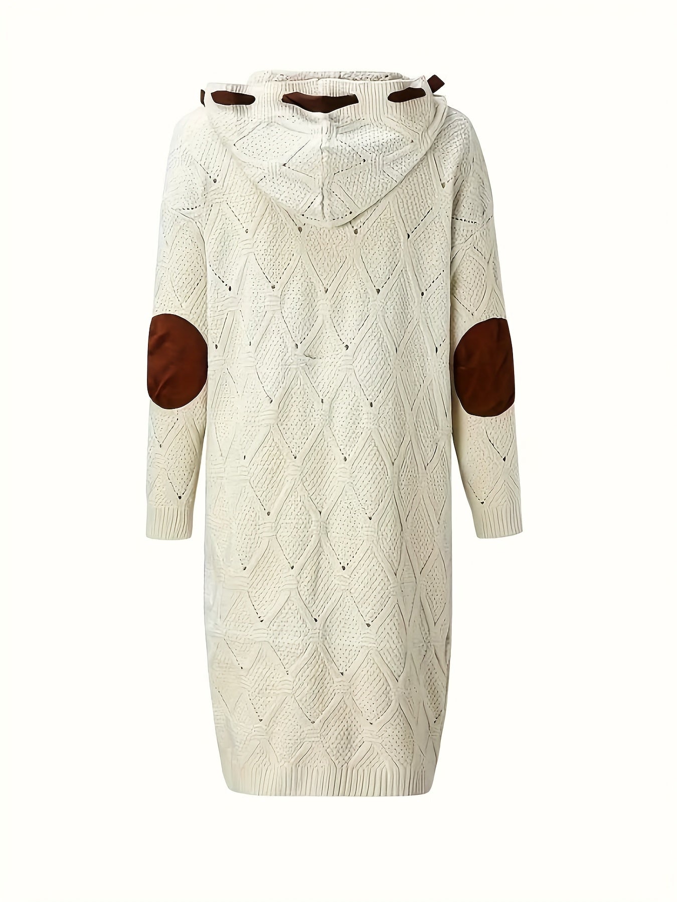 Retro Open Front Cardigan