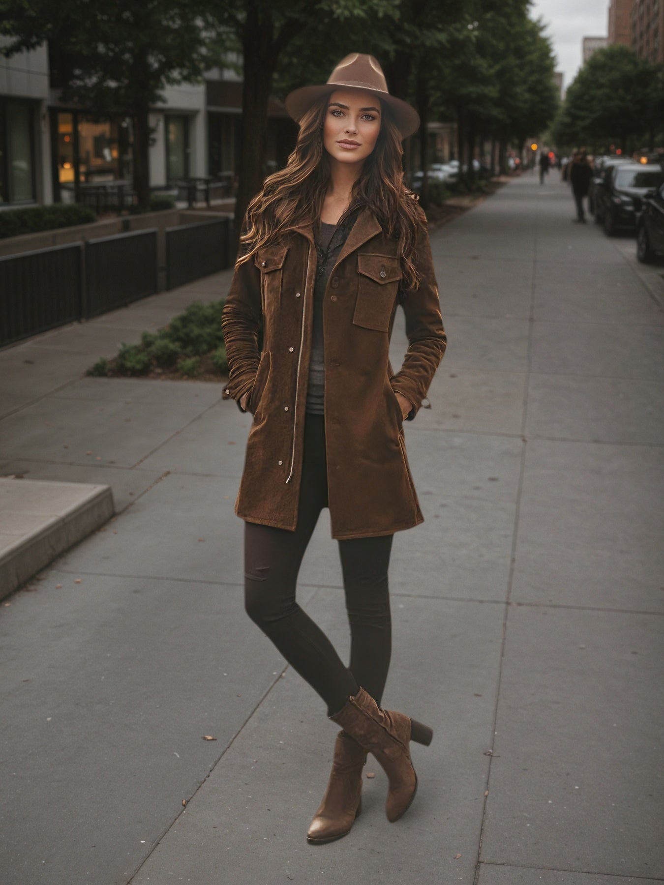 Vintage Warm Long Coat