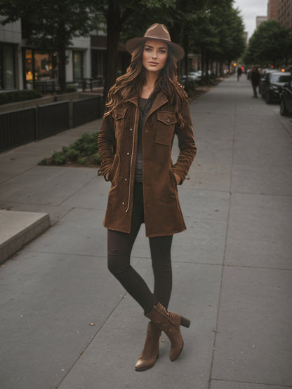 Vintage Warm Long Coat