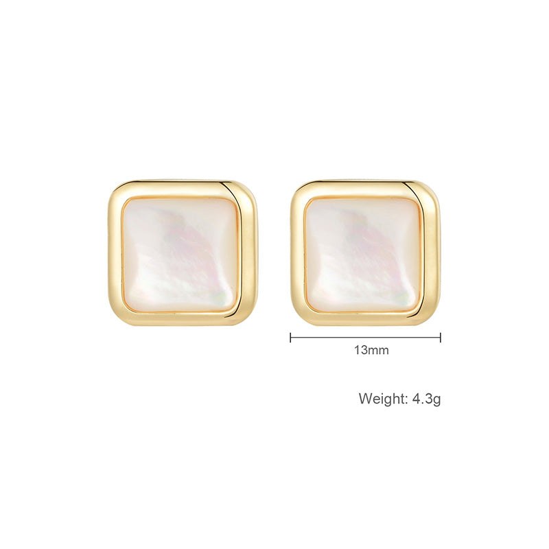 Pearl Simple Earrings