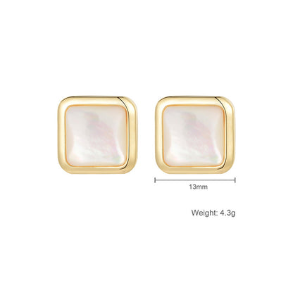 Pearl Simple Earrings