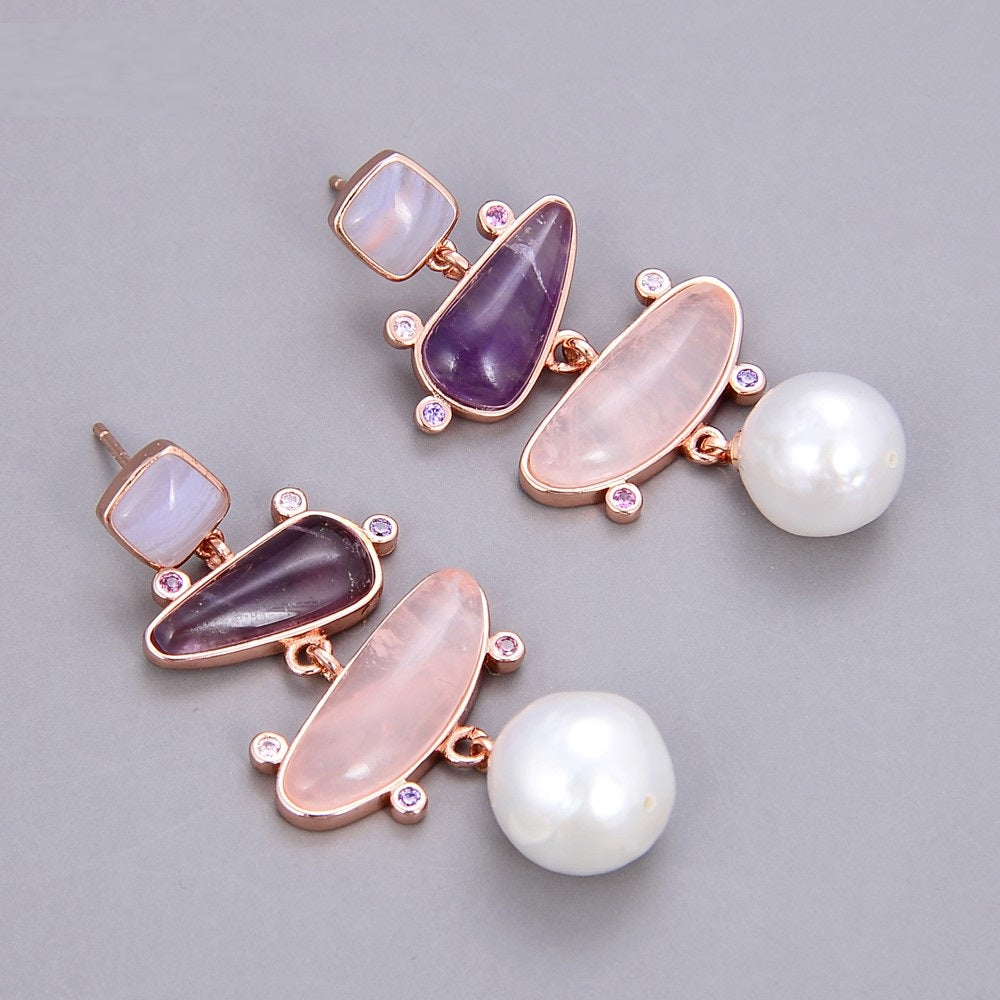 Women's Small Pendant Earrings