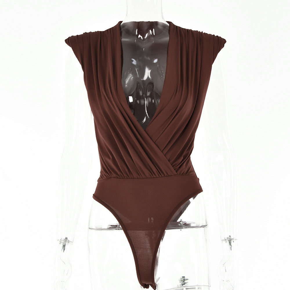 Elegant V-Neck Jumpsuit
