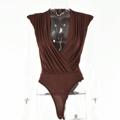 Elegant V-Neck Jumpsuit