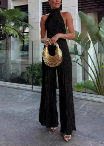 New Fashion Casual Loose Solid Color Two-piece Set