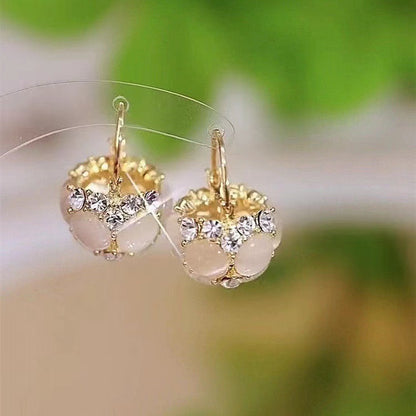 Luxury Pearl Ball Earrings