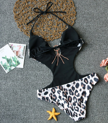 Slimming Printed Swimsuit