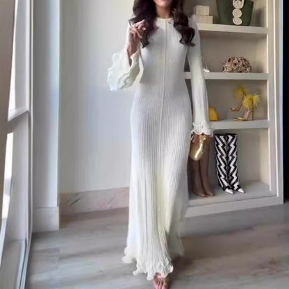 Elegant Bell Sleeve Dress