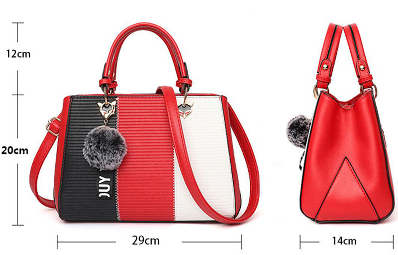 Patchwork Hairball Tote Bag