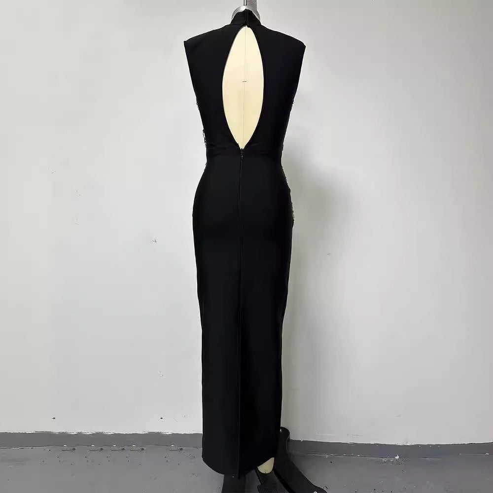 Retro Bandage One Piece Dress