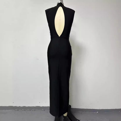 Retro Bandage One Piece Dress