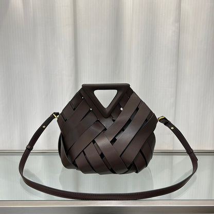 Triangle Buckle Crossbody Bag