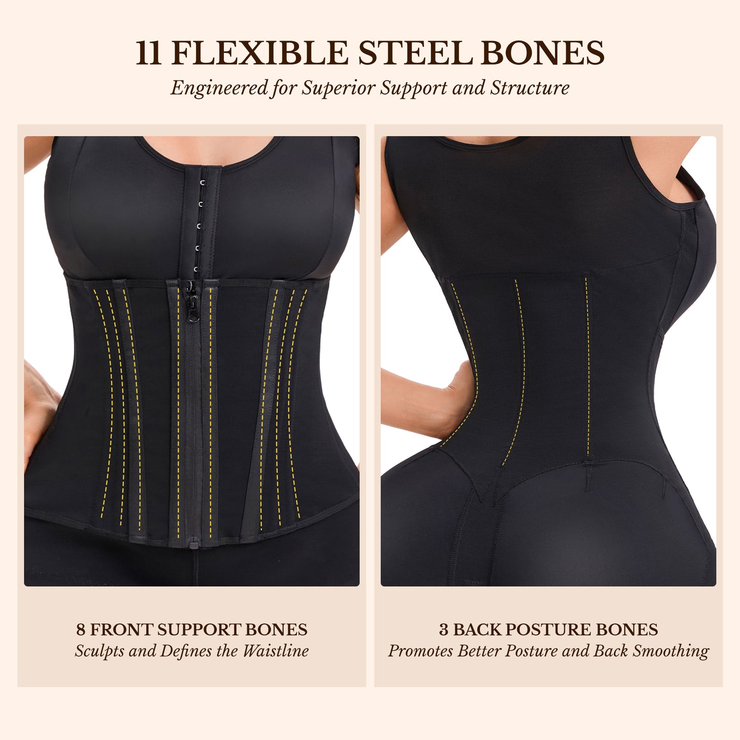 Overbust Full Body Shaper