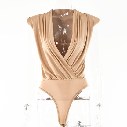 Elegant V-Neck Jumpsuit