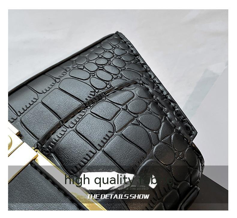 Stone Pattern Messenger Bag