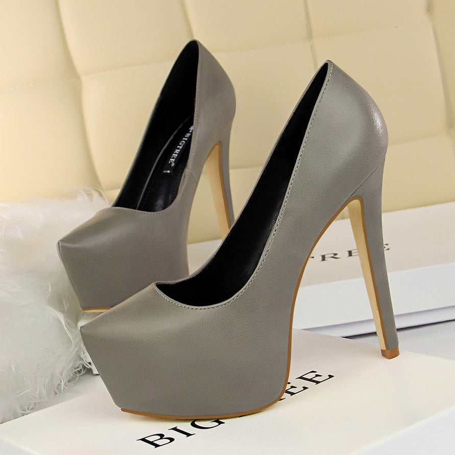 High Heeled Shoes Thin Heeled Women's