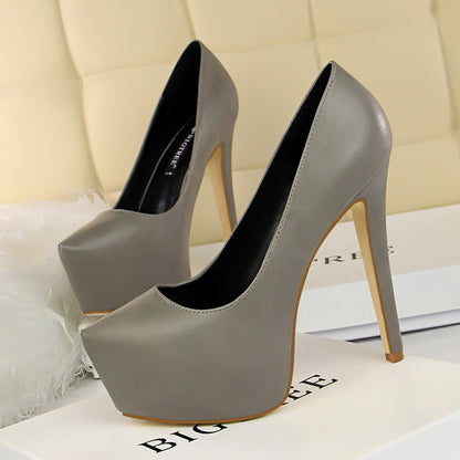 High Heeled Shoes Thin Heeled Women's