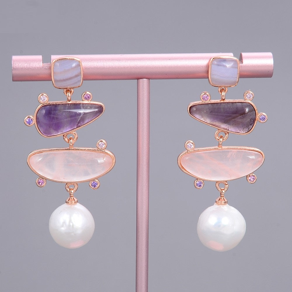 Women's Small Pendant Earrings