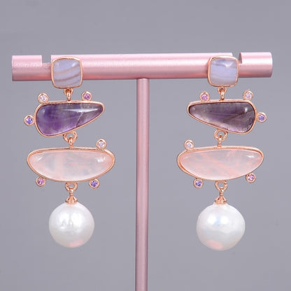 Women's Small Pendant Earrings