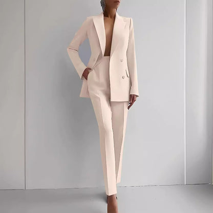 Long Sleeve Single-breasted Jacket Top