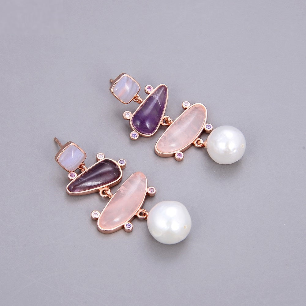 Women's Small Pendant Earrings