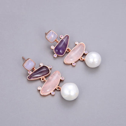 Women's Small Pendant Earrings