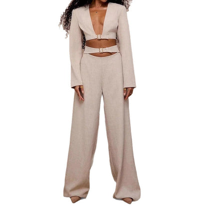 Waist Reveal Pant Set