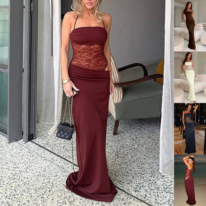Fashion Sexy Lace Long Dresses