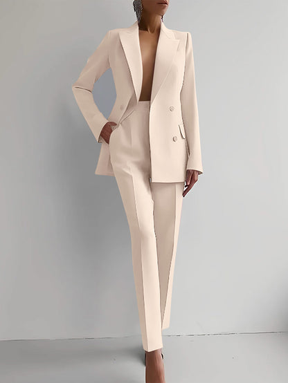 Long Sleeve Single-breasted Jacket Top