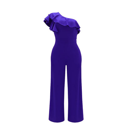 Loose Straight Temperament Women's Jumpsuit