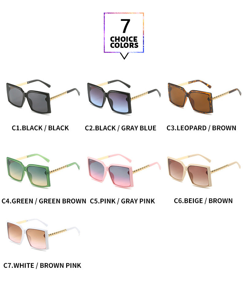 Light Luxury Catwalk Sunglasses