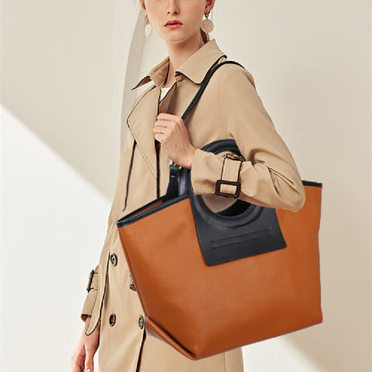 Leather Shoulder Handbag