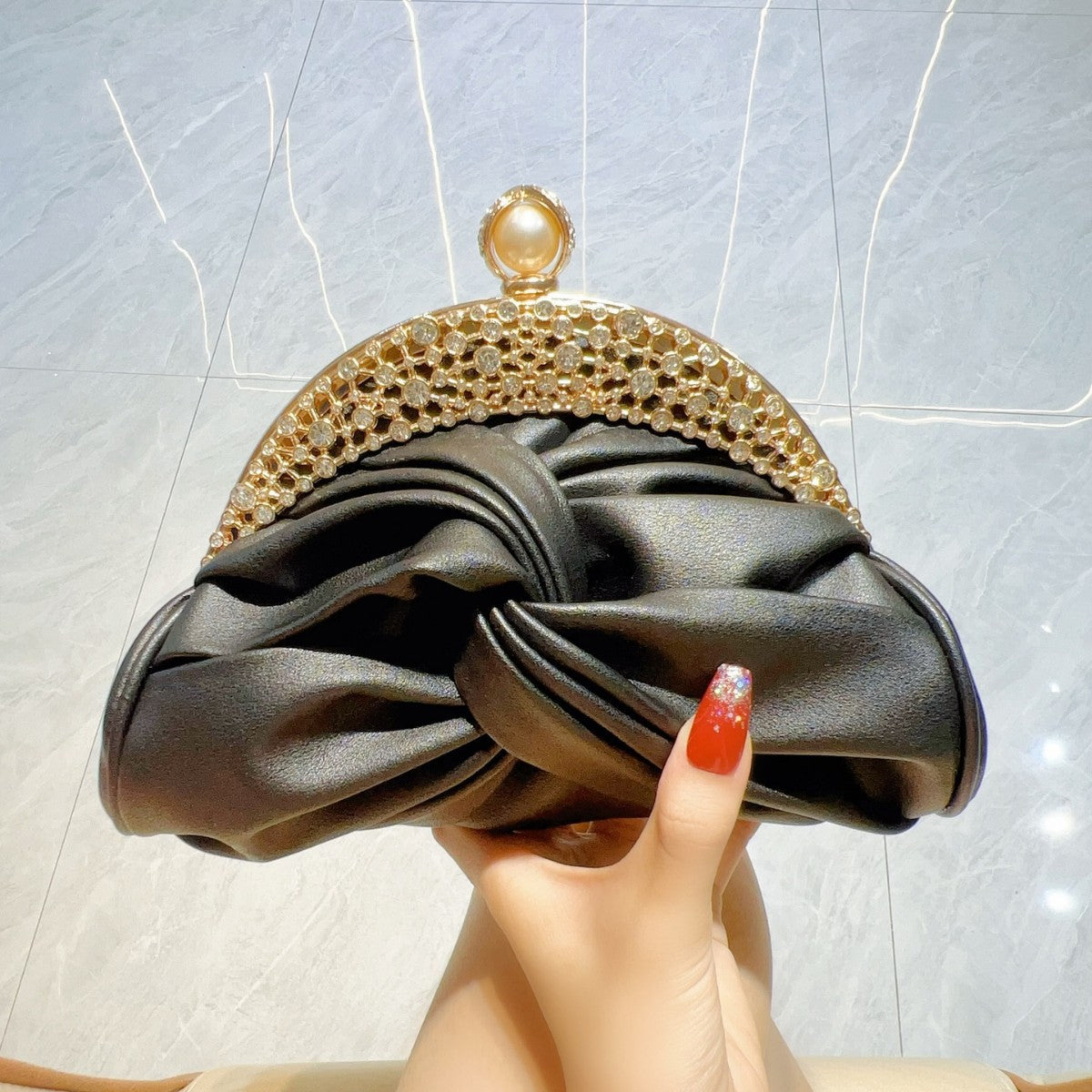 Diamond Mini Clutch Bag