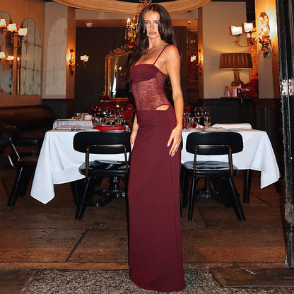 Fashion Sexy Lace Long Dresses