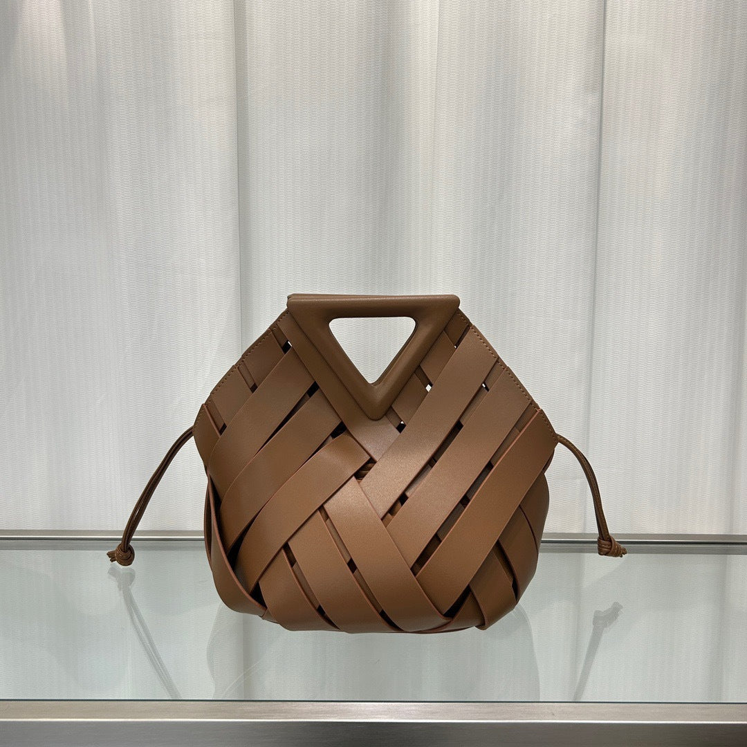 Triangle Buckle Crossbody Bag